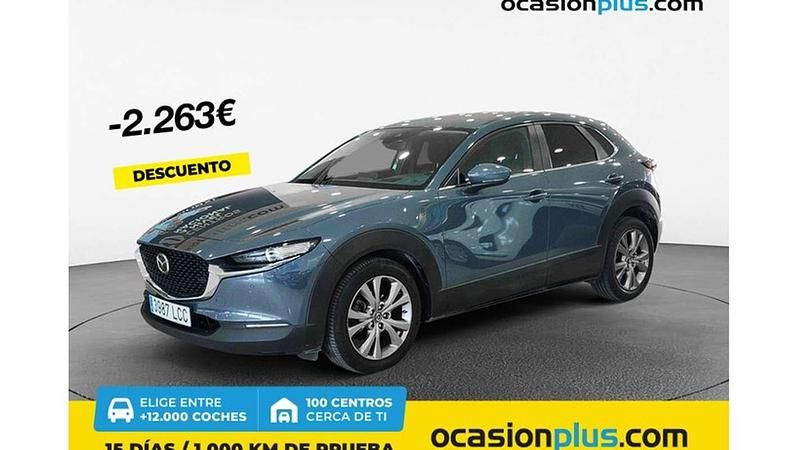 Gris Usado 2019 Mazda CX-30 SUV | 22.637 € (Un poco caro) - Imagen 1/4