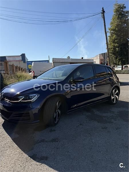 Usado VW Golf VII GTI 230 CV (169 kW) 2017 Azul Berlina