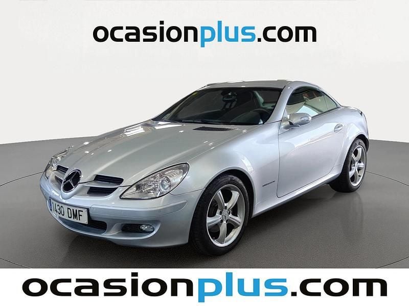 Usado Mercedes SLK200 163 CV (119 kW) 2005 Gris Descapotable
