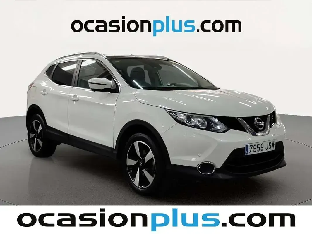 Usado Nissan Qashqai N-Connecta 110 CV (80 kW) 2016 Blanco SUV