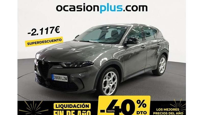 Gris Usado 2022 Alfa Romeo Tonale Sprint SUV | 21.173 € (Un poco caro) - Imagen 1/4