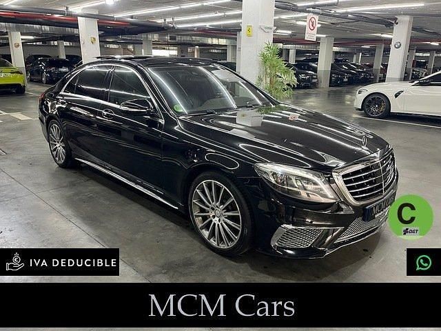 Usado Mercedes S350 258 CV (189 kW) 2016 Negro obsidiana (metalizado) Berlina