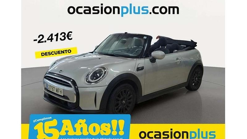 Plateado Usado 2023 Mini Cooper Cabriolet Descapotable | 24.137 € (Precio justo) - Imagen 1/4