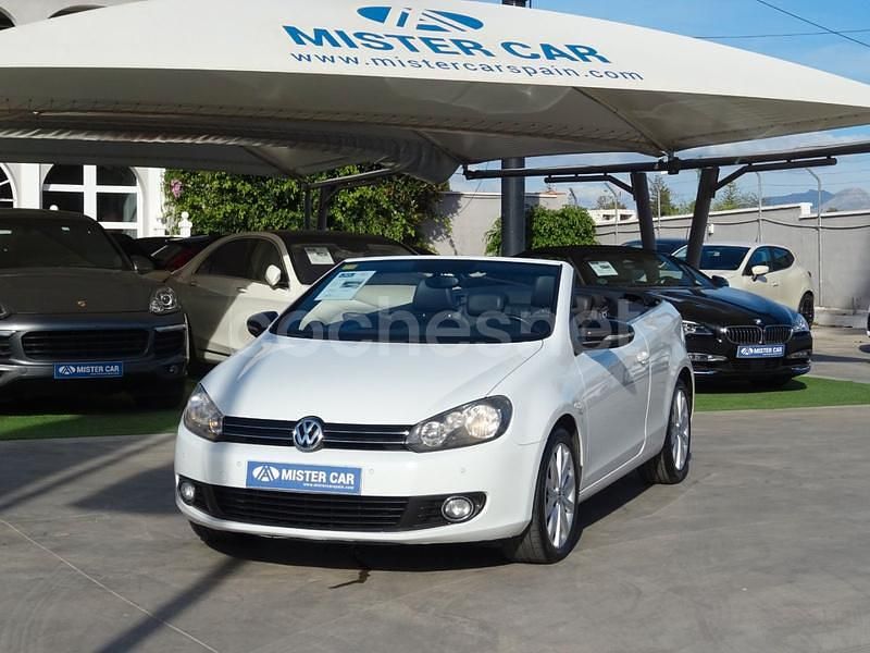 Blanco Usado 2011 VW Golf Cabriolet Descapotable | 15.900 € (Un poco caro) - Imagen 1/4