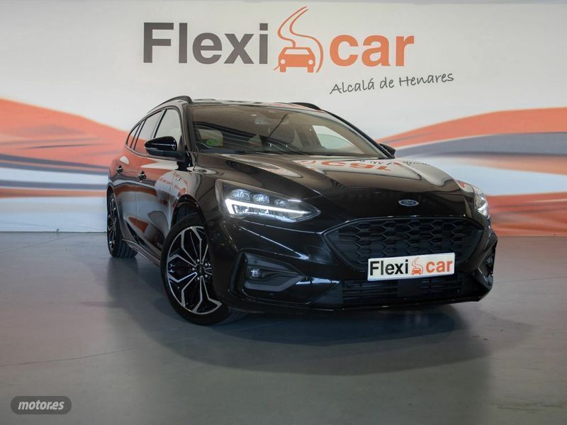 Negro Usado 2021 Ford Focus ST-Line Familiar | 18.890 € (Precio justo) - Imagen 1/4
