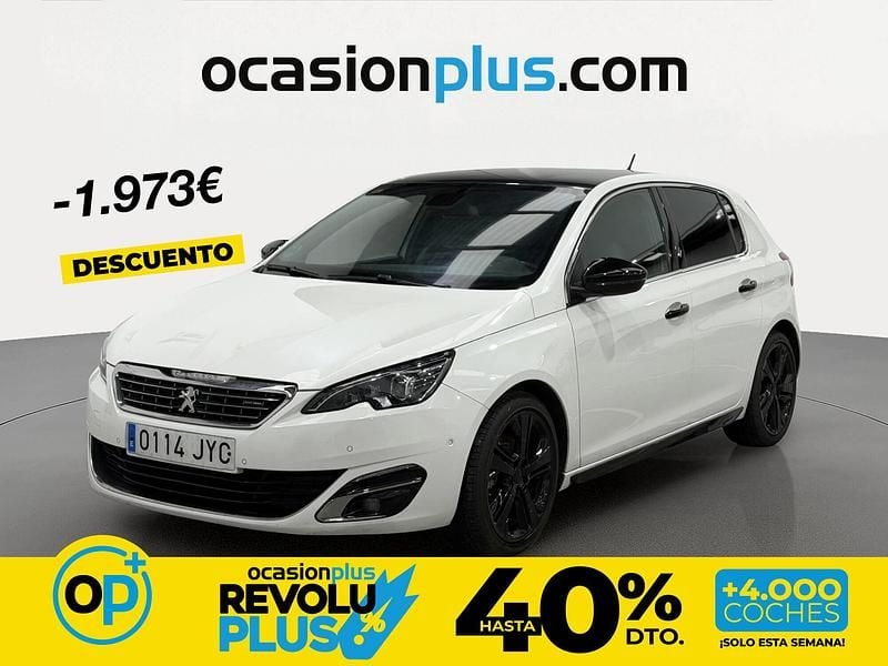 Usado Peugeot 308 GT-line 150 CV (110 kW) 2017 Blanco