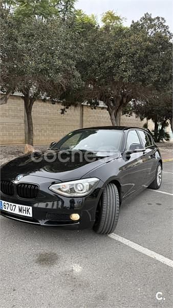 Usado BMW 116 Sport Line 116 CV (85 kW) 2012 Negro Utilitario