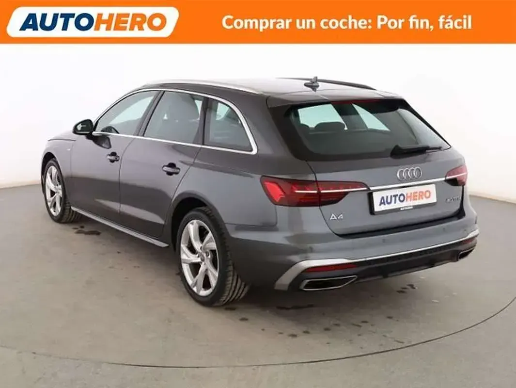Usado Audi A4 S-Line 190 CV (139 kW) 2020 Gris Familiar