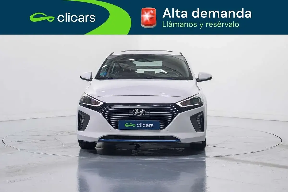 Usado Hyundai Ioniq 105 CV (77 kW) 2016 Blanco Utilitario