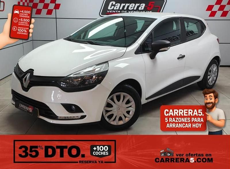 Usado Renault Clio IV Life 75 CV (55 kW) 2017 Blanco Berlina