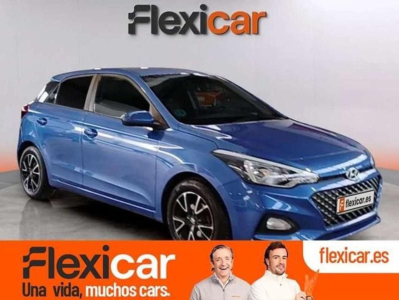 Azul Usado 2019 Hyundai i20 Utilitario | 9290 € (Precio justo) - Imagen 1/4