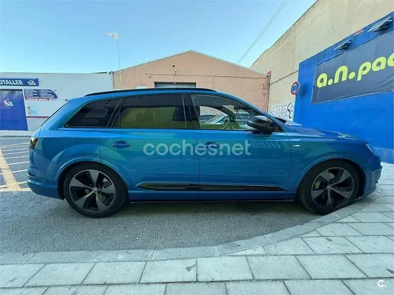 Usado Audi Q7 Design 218 CV (160 kW) 2016 Azul SUV