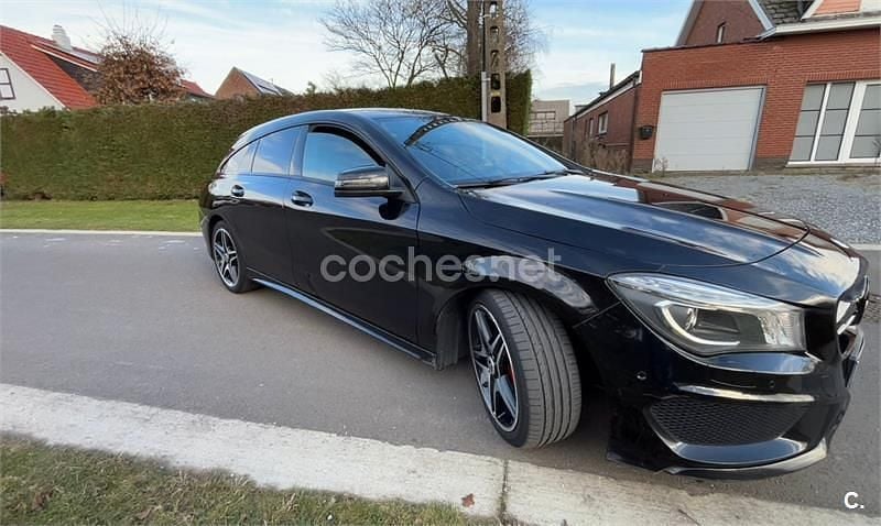 Usado Mercedes CLA220 177 CV (130 kW) 2016 Negro Berlina