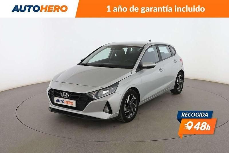 Gris Usado 2021 Hyundai i20 Utilitario | 13.904 € (Precio justo) - Imagen 1/3