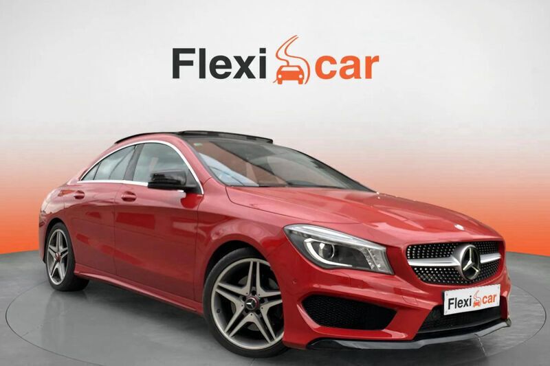 Rojo Usado 2013 Mercedes CLA250 AMG line Berlina | 20.490 € (Buen precio) - Imagen 1/4