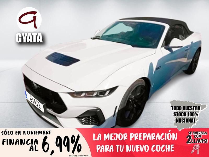 Blanco Usado 2024 Ford Mustang GT Convertible Descapotable | 64.500 € - Imagen 1/3