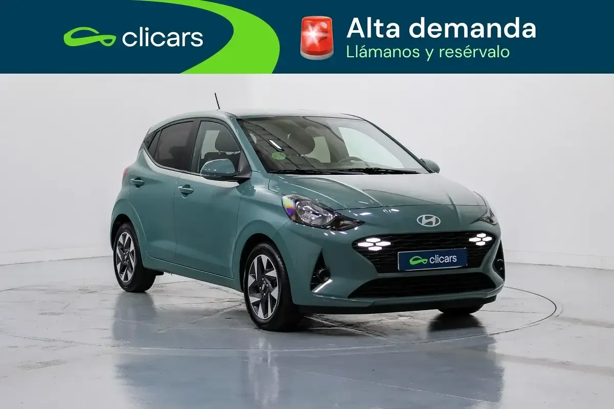 Usado Hyundai i10 67 CV (49 kW) 2024 Verde Utilitario