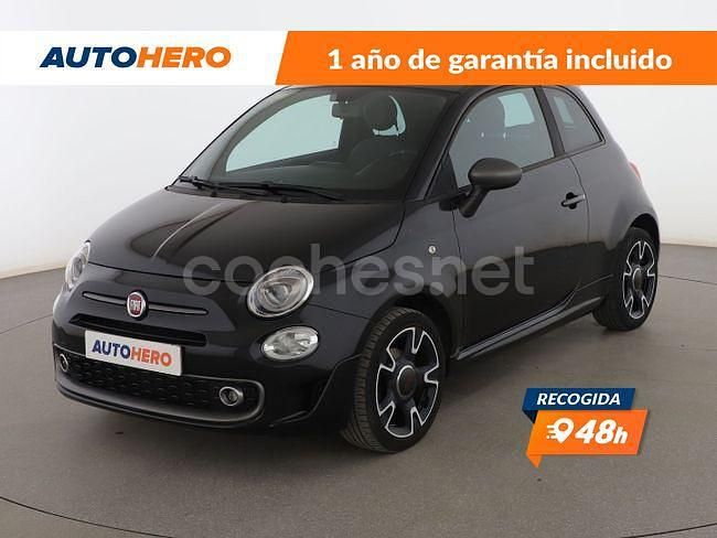 Negro Usado 2018 Fiat 500S S Berlina | 9699 € (Precio justo) - Imagen 1/3