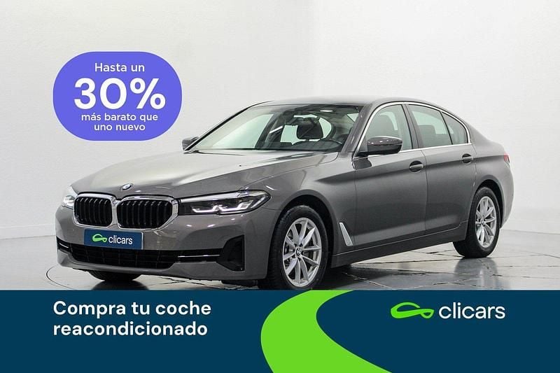 Gris Usado 2021 BMW 520 Berlina | 34.490 € (Precio justo) - Imagen 1/4