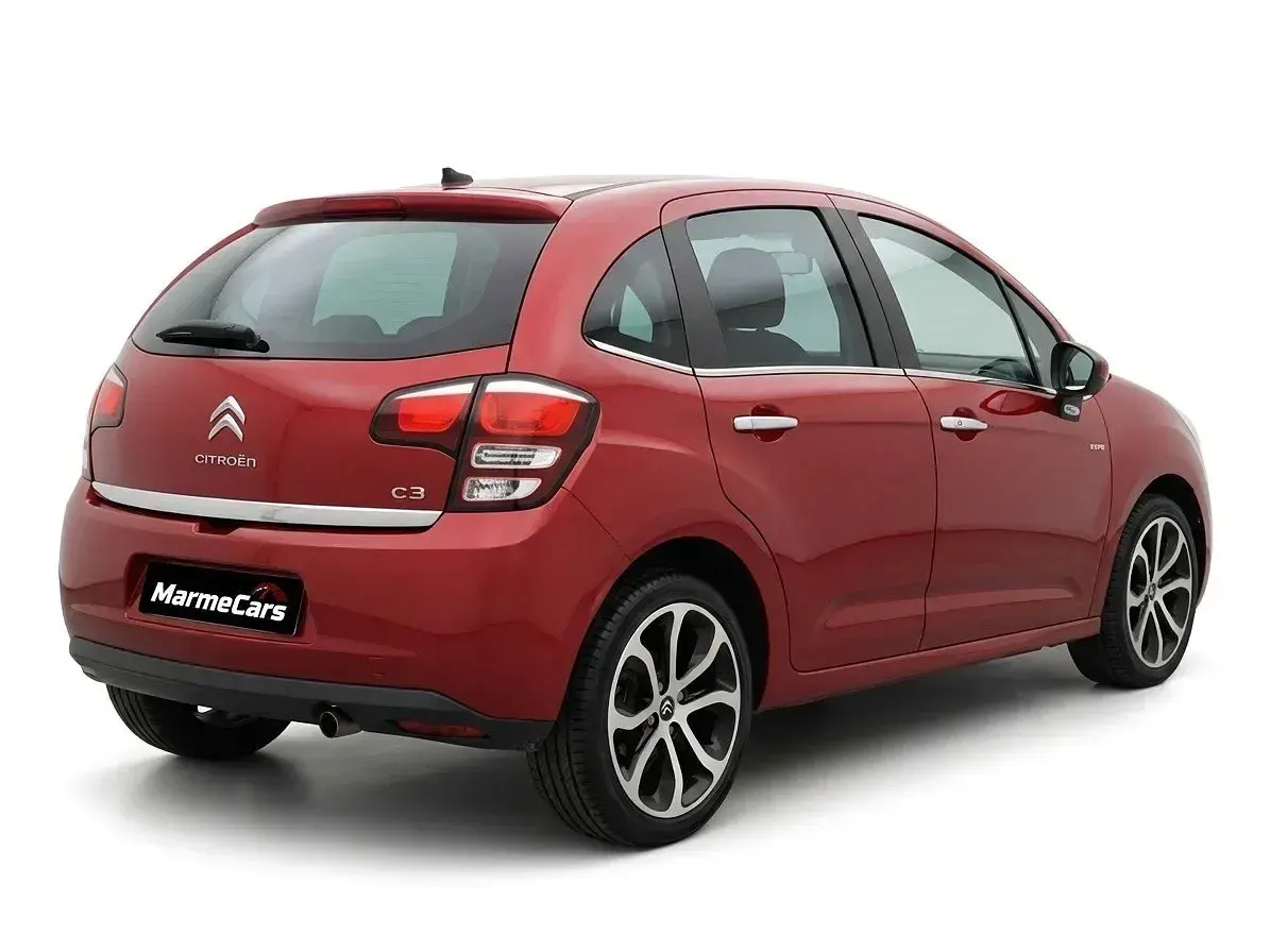 Usado Citroën C3 Exclusive 92 CV (67 kW) 2014 Granate Berlina