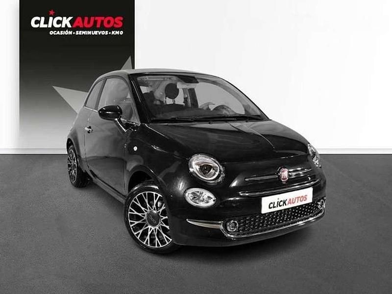 Usado Fiat 500 71 CV (52 kW) 2023 Negro Descapotable