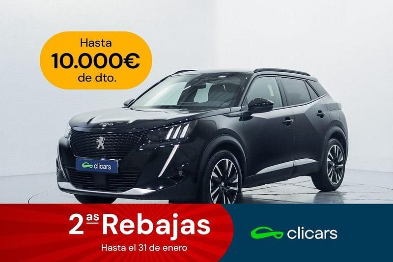 Negro Usado 2022 Peugeot e-2008 GT SUV | 20.490 € (Caro) - Imagen 1/4