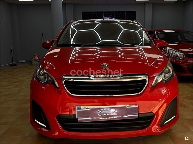 Usado Peugeot 108 82 CV (60 kW) 2017 Rojo Utilitario