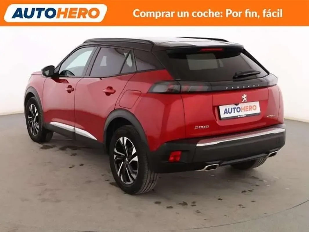 Usado Peugeot 2008 GT-line 131 CV (96 kW) 2020 Rojo SUV