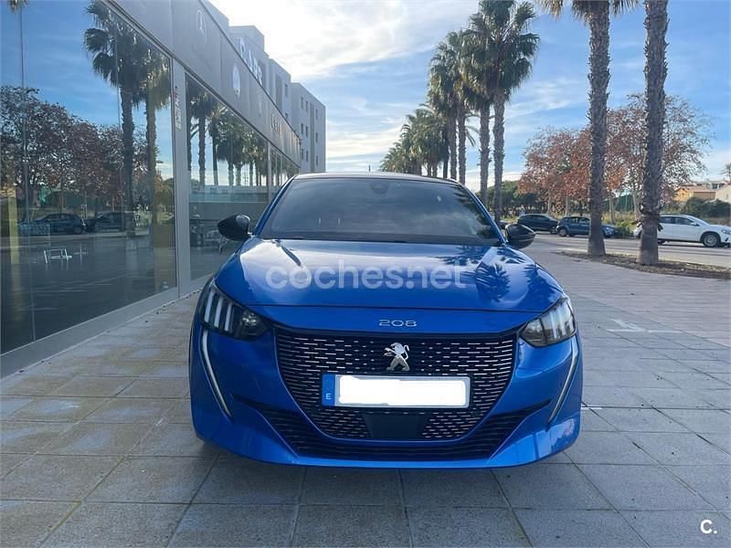 Usado Peugeot 208 GT 130 CV (95 kW) 2022 Azul Utilitario