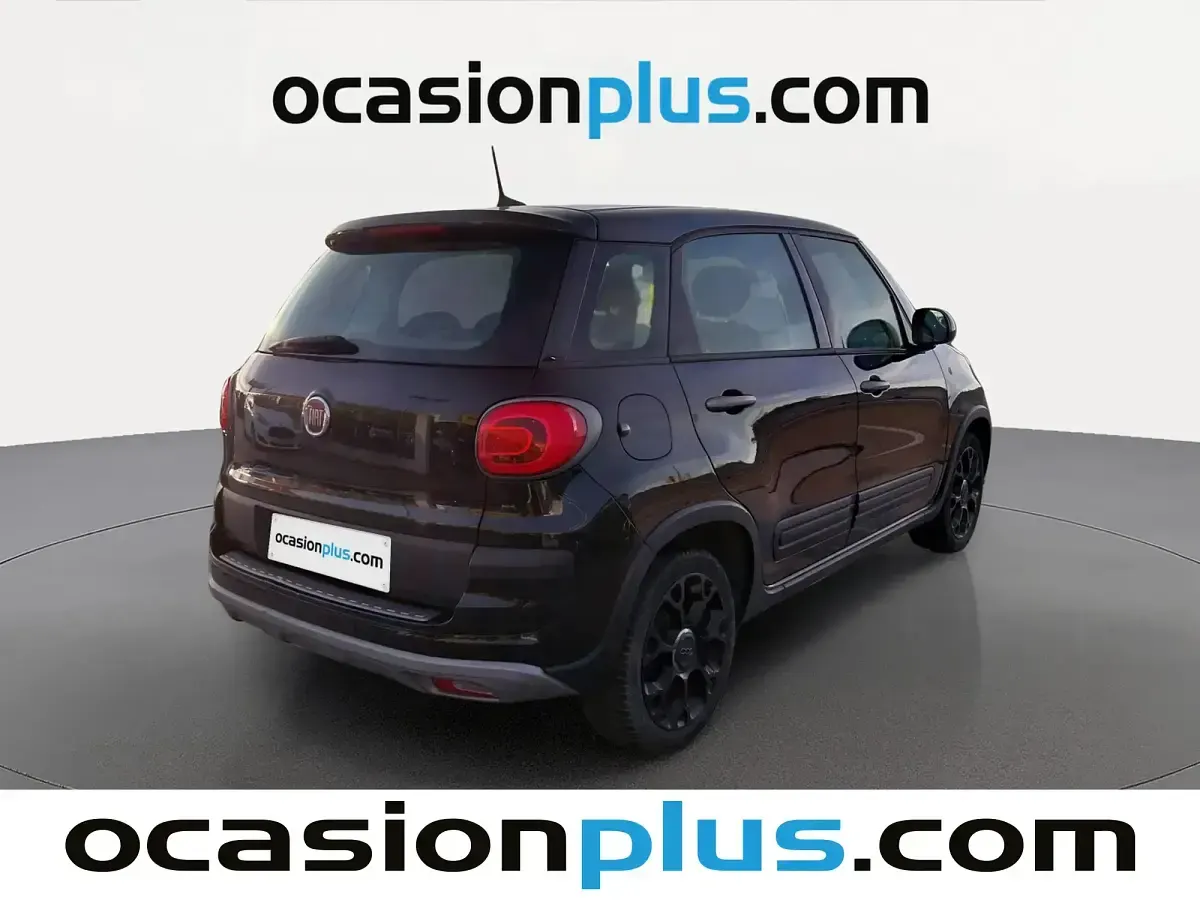 Usado Fiat 500L Cross 95 CV (69 kW) 2021 Negro Monovolumen