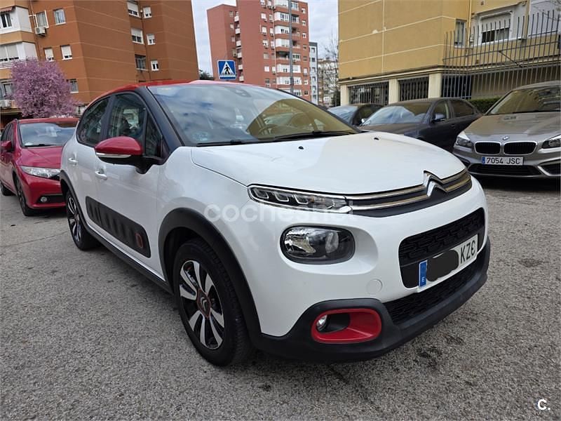Usado Citroën C3 Live 82 CV (60 kW) 2019 Blanco Utilitario