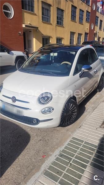 Usado Fiat 500 Lounge 95 CV (69 kW) 2017 Blanco Berlina