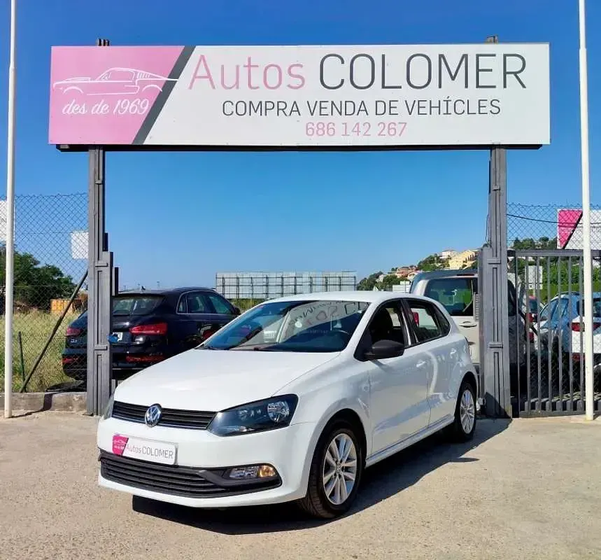 Usado VW Polo Advance 75 CV (55 kW) 2016 Blanco Utilitario