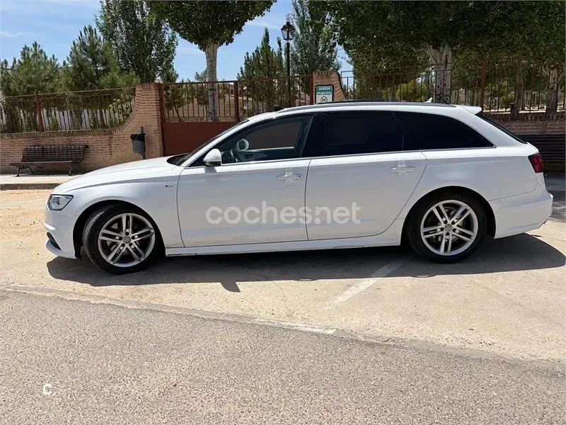 Usado Audi A6 190 CV (139 kW) 2017 Blanco Familiar