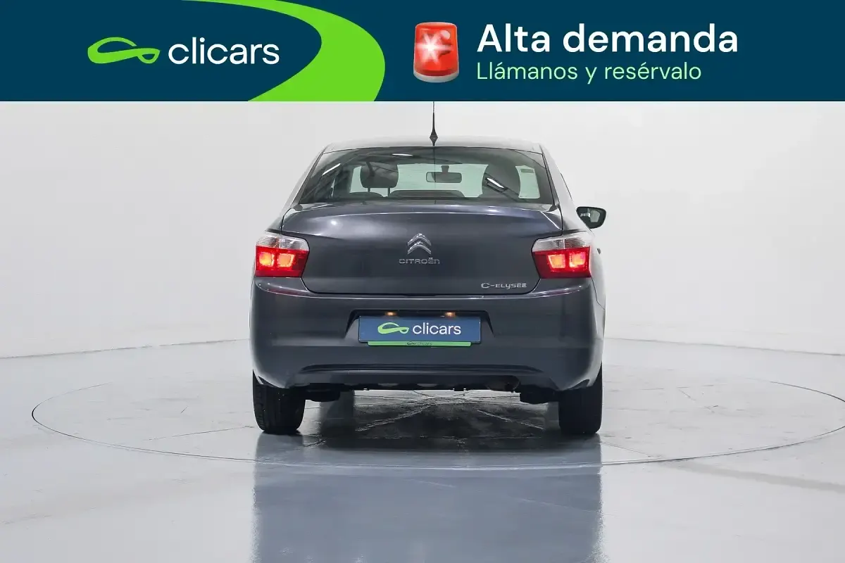 Usado Citroën C-Elysee I Exclusive 82 CV (60 kW) 2015 Gris Berlina