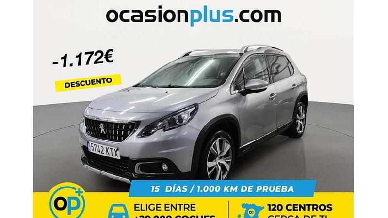 Usado Peugeot 2008 Allure 110 CV (80 kW) 2019 Gris SUV