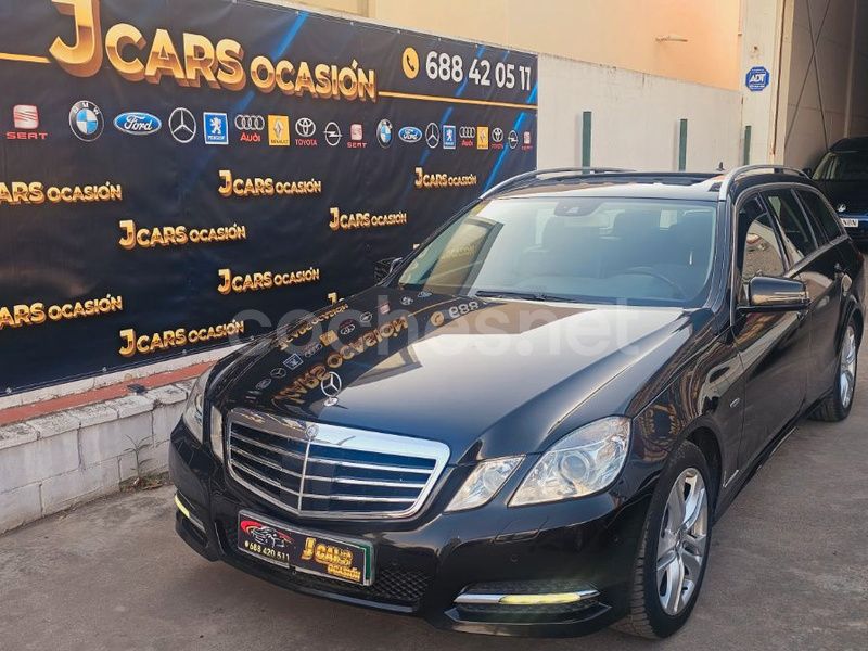 Negro Usado 2010 Mercedes E350 Avantgarde Familiar | 14.999 € (Precio justo) - Imagen 1/4