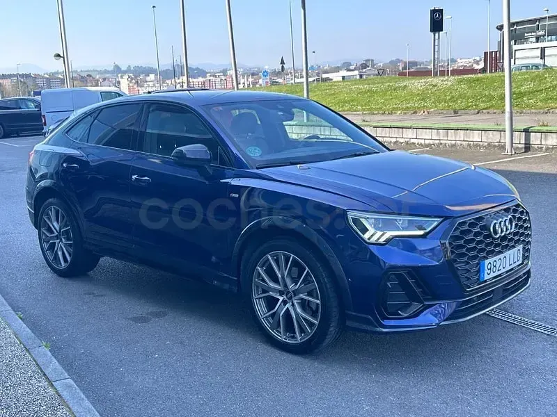 Usado Audi Q3 Sportback 150 CV (110 kW) 2020 Azul SUV