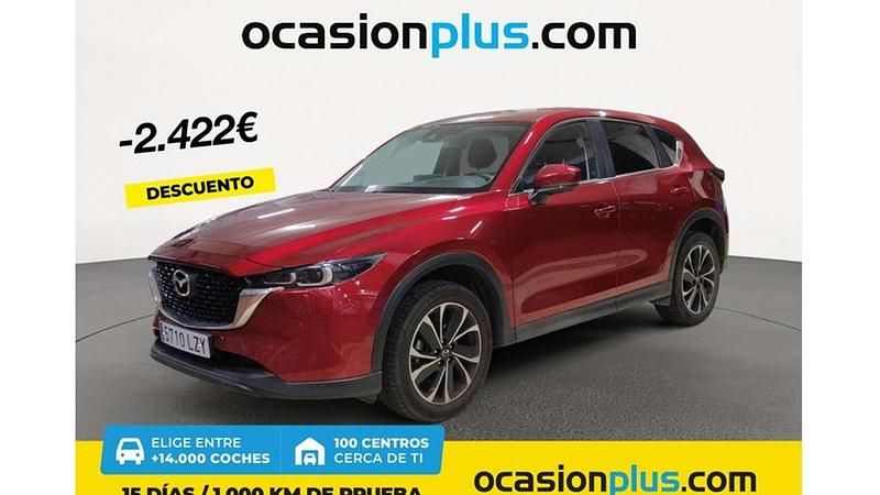 Rojo Usado 2022 Mazda CX-5 SUV | 24.228 € (Buen precio) - Imagen 1/4