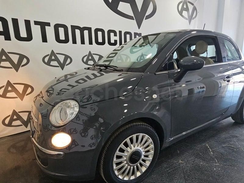 Usado Fiat 500 Lounge 69 HP (50 kW) 2014 Azul Sedan