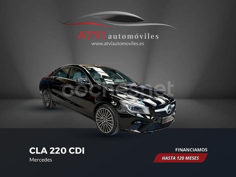 Negro Usado 2014 Mercedes CLA220 Berlina | 19.890 € (Precio justo) - Imagen 1/4