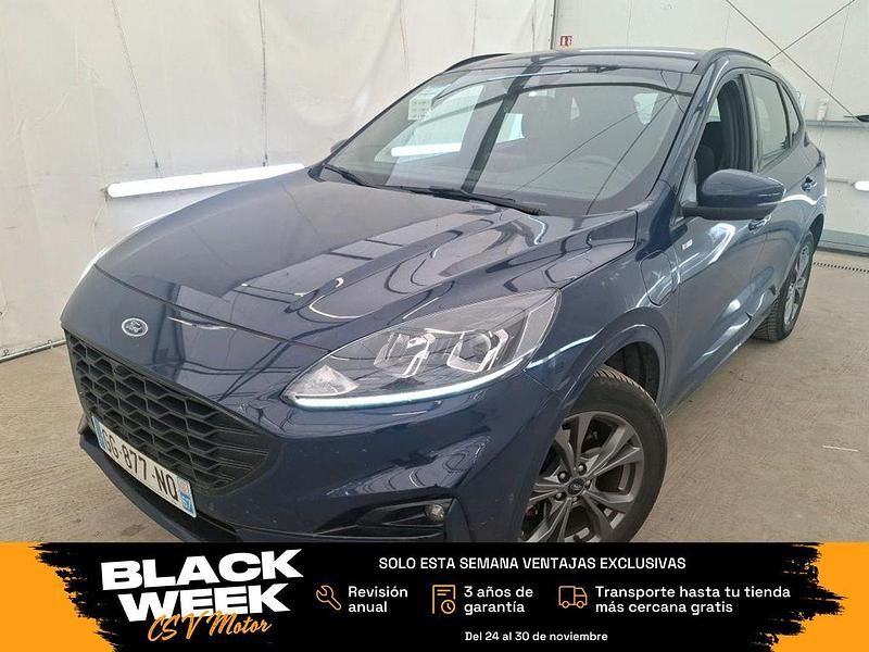 Azul Usado 2022 Ford Kuga ST-Line SUV | 21.850 € (Buen precio) - Imagen 1/4