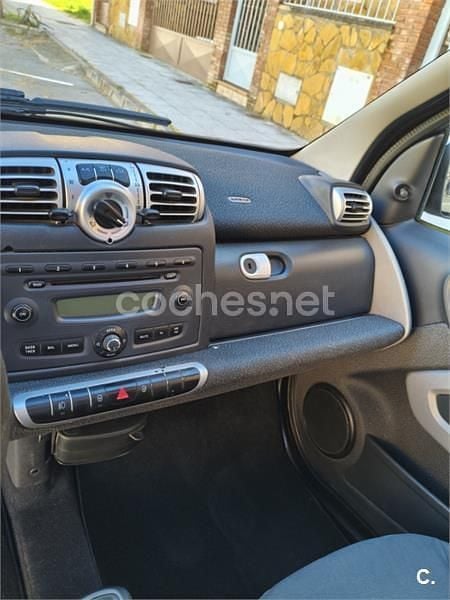 Usado Smart ForTwo Cabrio Passion 84 CV (61 kW) 2007 Gris / plata Descapotable