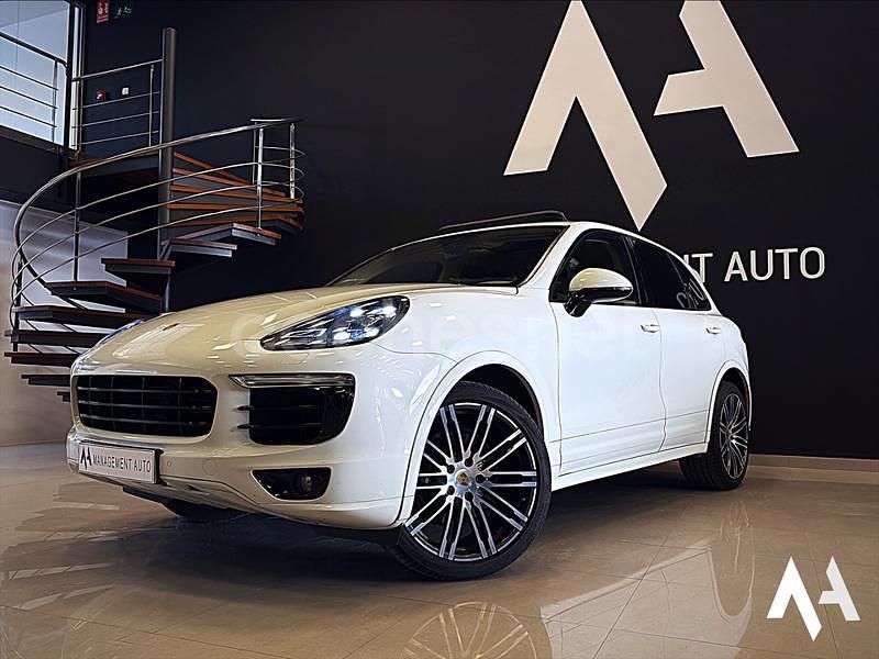 Blanco Usado 2017 Porsche Cayenne Platinum Edition SUV | 45.755 € (Caro) - Imagen 1/4
