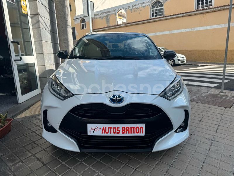 Usado Toyota Yaris Hybrid Plus 116 CV (85 kW) 2021 Blanco Berlina