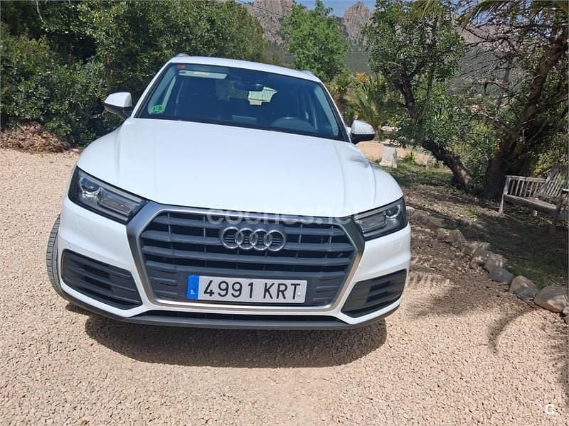 Käytetty Audi Q5 Advanced Plus 150 HP (110 kW) 2018 Valkoinen Katumaasturi