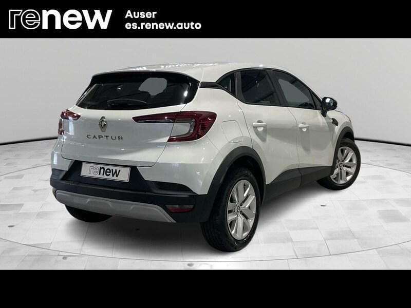 Usado Renault Captur Intens 90 CV (66 kW) 2022 Blanco SUV