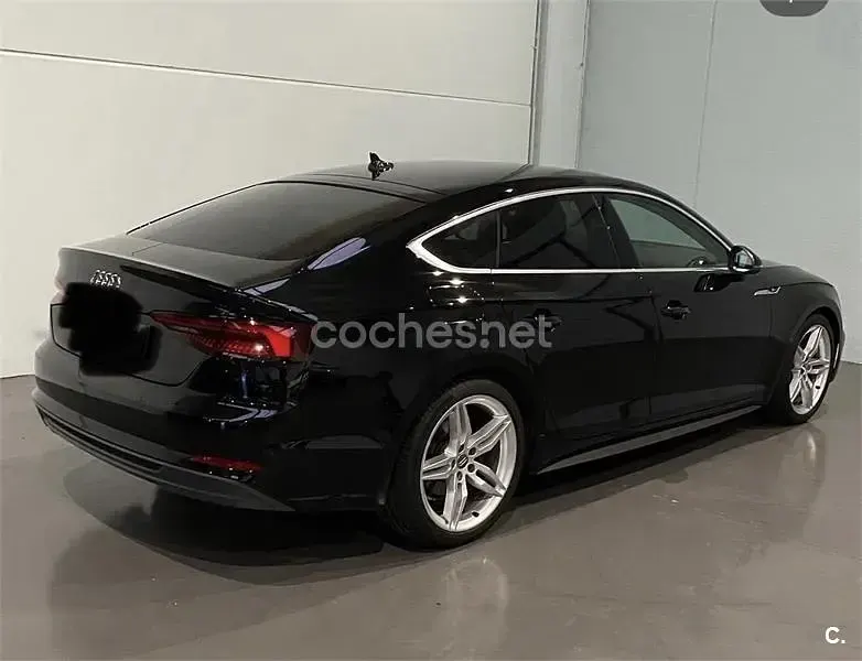 Usado Audi A5 Sportback Sport 150 CV (110 kW) 2018 Negro Utilitario