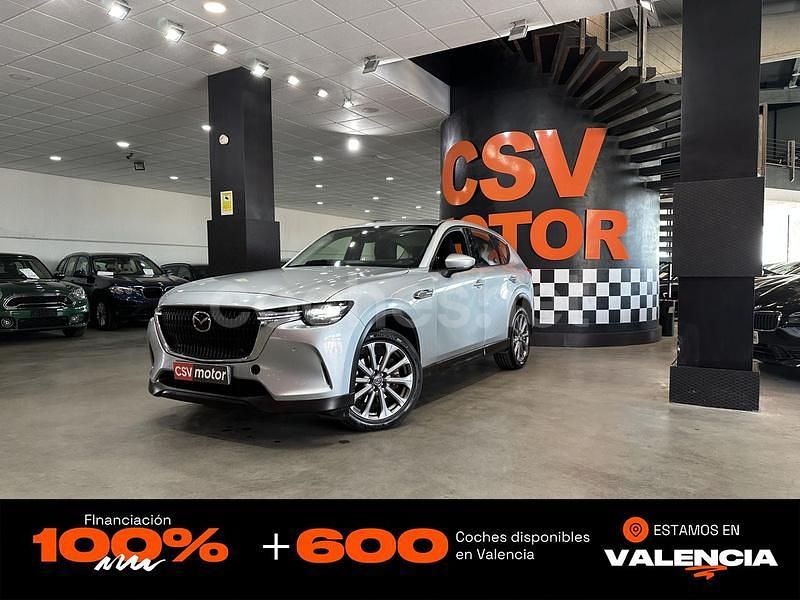 Gris / plata Usado 2023 Mazda CX-60 Exclusive-Line SUV | 31.450 € (Buen precio) - Imagen 1/4