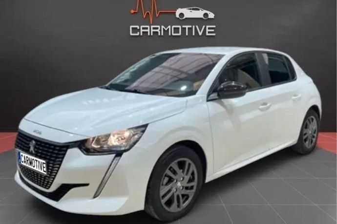 Blanco Usado 2022 Peugeot 208 Active Utilitario | 16.900 € (Caro) - Imagen 1/4